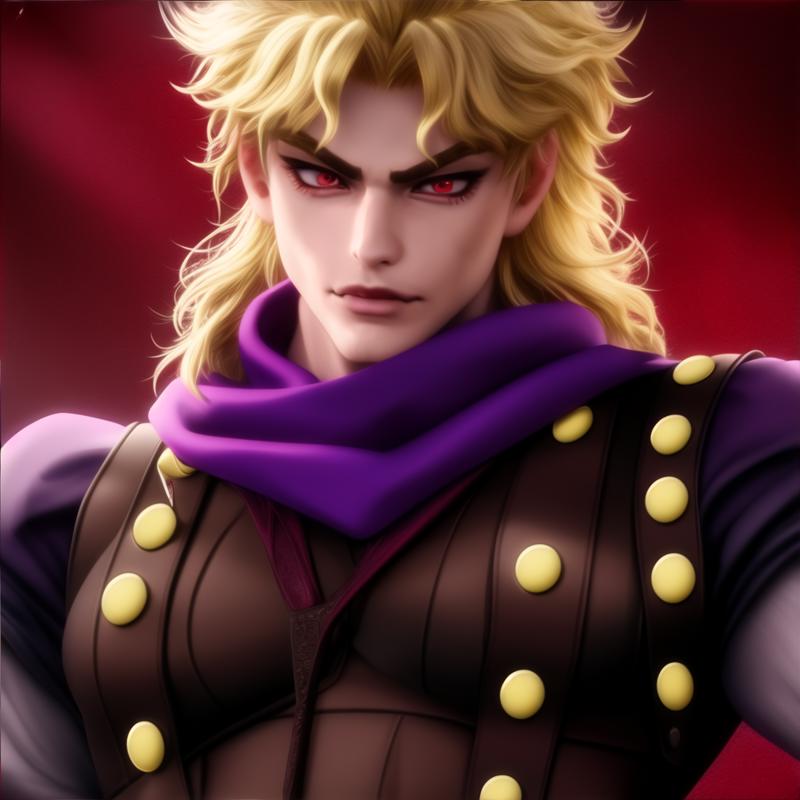 Dio Brando (Phantom Blood) - LoRA - v2 Showcase