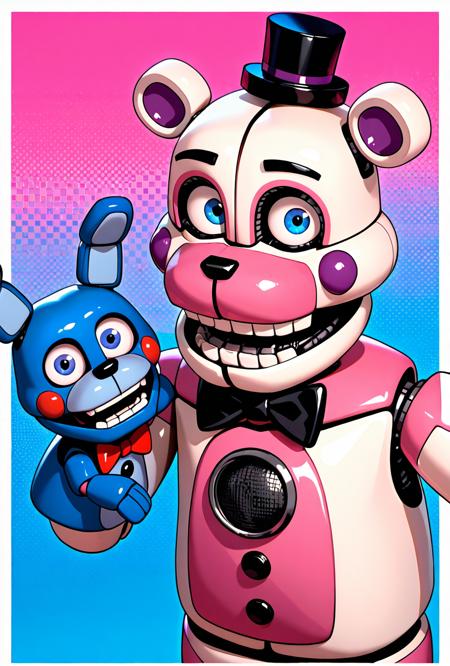Funtime Freddy -- FNAF / Five Nights at Freddy's sister location Noob + illust + 1.5 noob eps