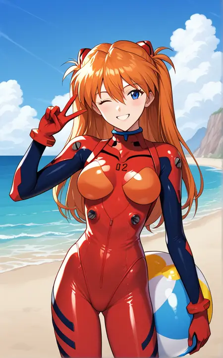 Asuka Langley Soryu | Neon Genesis Evangelion | 7 Attires