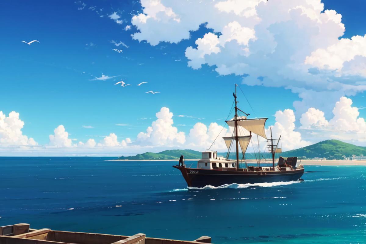 【二次元_Anime】新海诚风格_しんかい まことStyle_Makoto Shinkai Style image by Z___C