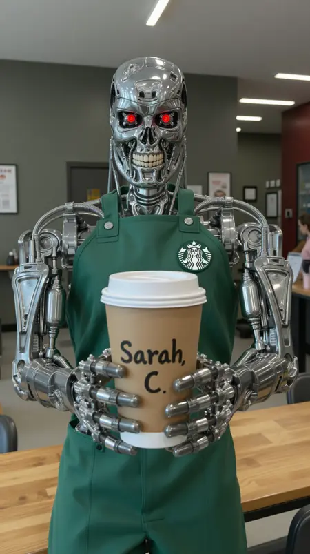 Terminator T-800 - ZIT - Flux1.D - SDXL