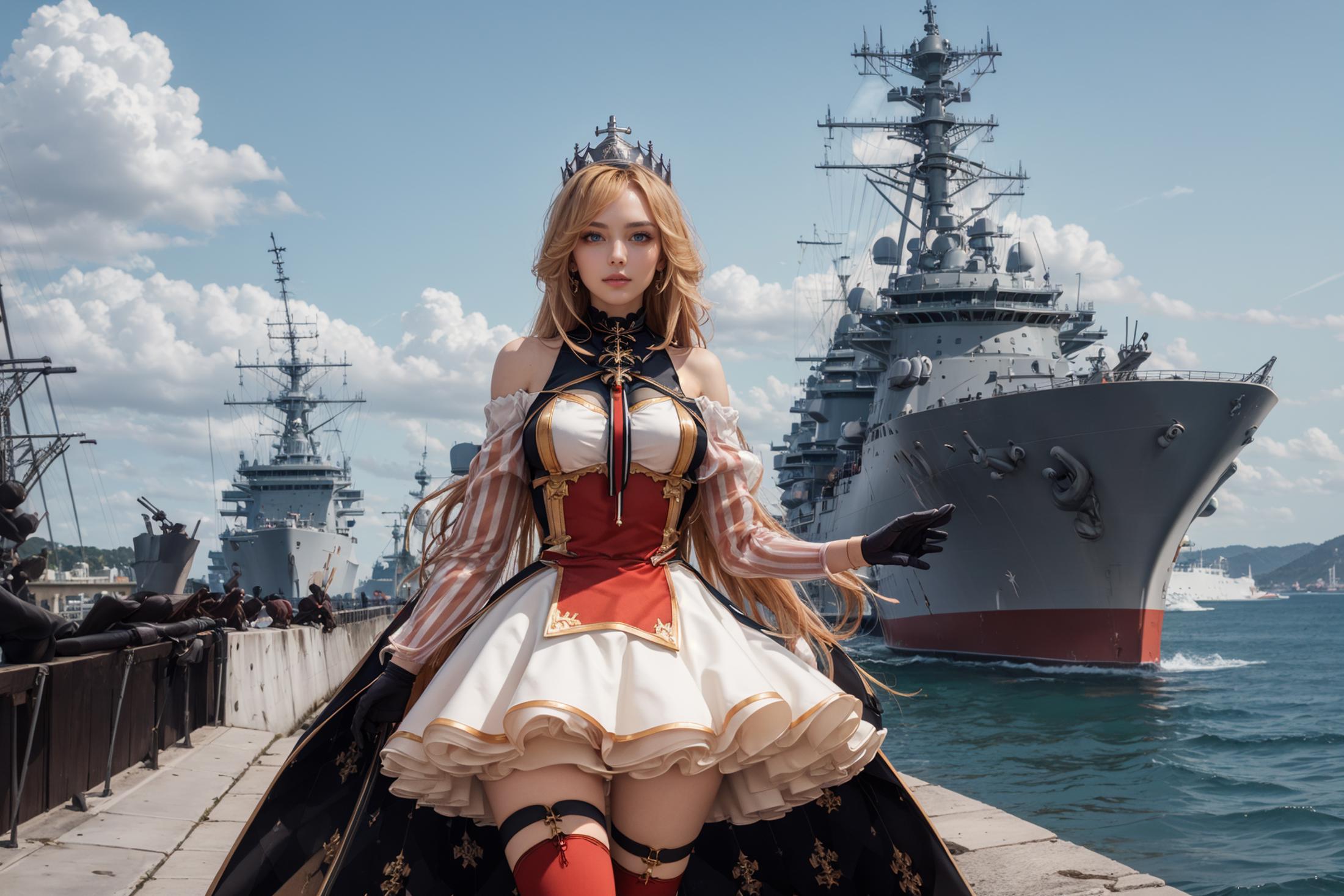 Richelieu (Azur Lane) [9.1 MB] image by rollbomb