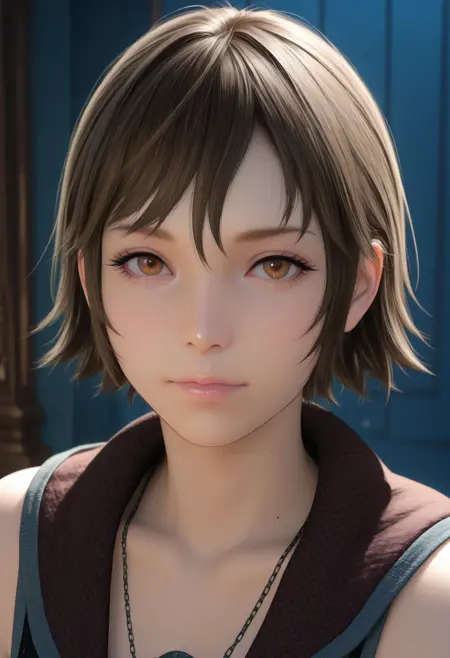 Iris from Final Fantasy [IllustriousXL]