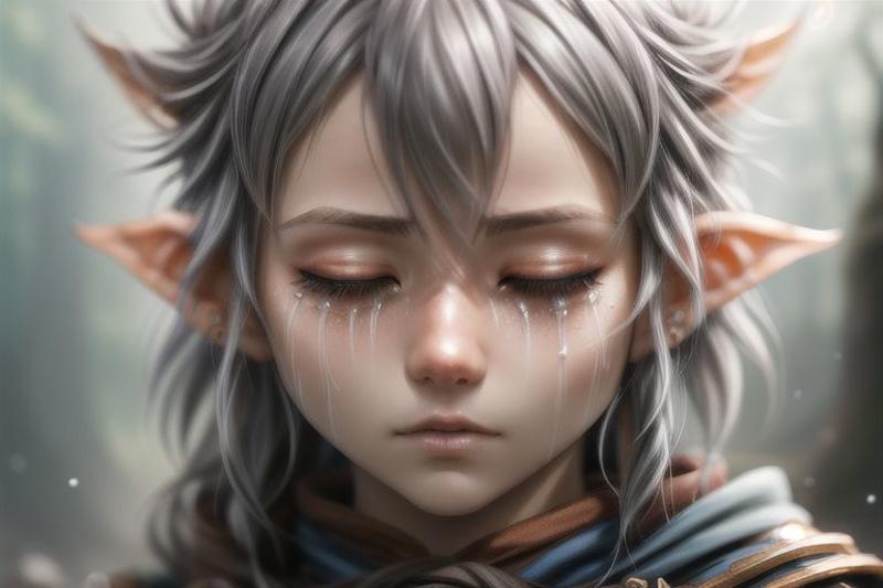 Crying Asagiri Aya Meme | Concept LoRA image by CptRossarian