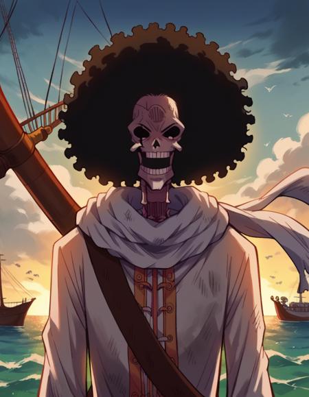 Brook "Dead Bones, Soul King" (ブルック) - One Piece anime