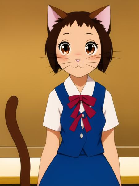 Haru Yoshioka, female, School uniform, 