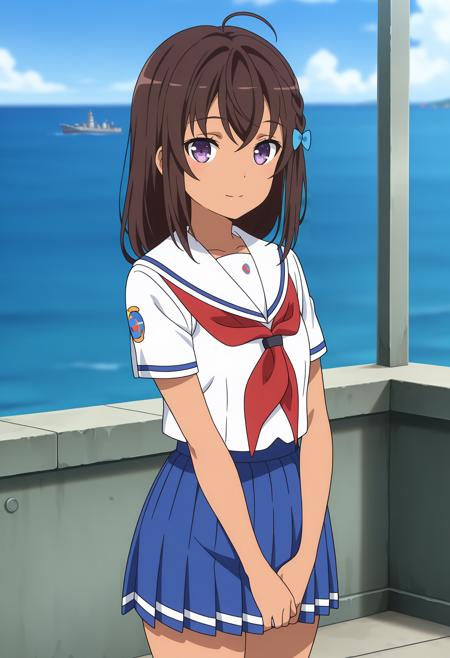 Uchida Mayumi | Illustrious | High School Fleet Illu v1.0