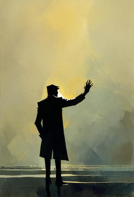 score_9, score_8_up, score_7_up, score_6_up, watercolor painting, aesthetic, black female silhouette on a neon blue and pink canvas, hand outstretched,
BREAK
(Capture a male model's silhouette, strong backlit lighting creating a high-contrast effect, suit outlined by the glow, the details of his attire obscured by the shadow, modern photography equipment, reflecting off the polished floor)