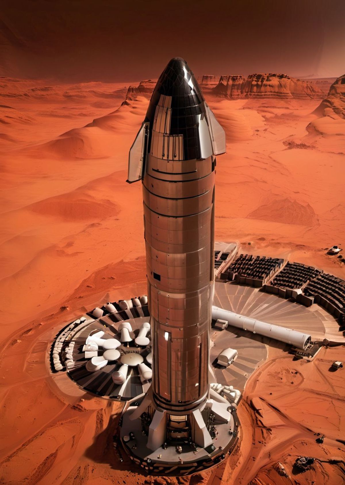 Starship - Interplanetary Transport Vehicle image by AshMartian