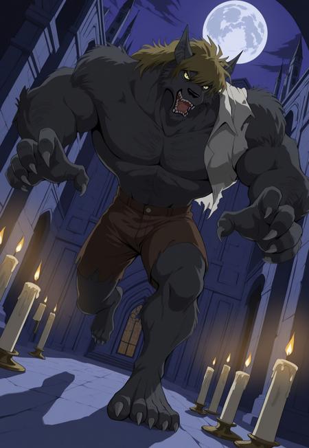 Lucas Amato Werewolf Form (Cybersix) - Illustrious V1 Illustrious