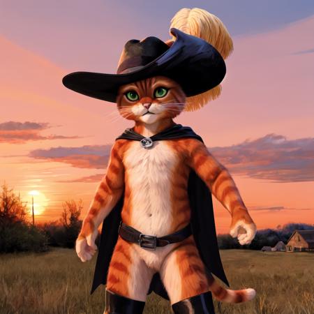 Puss in Boots [Flux & SD 1.5] Fluffyrock SD1.5 (v1.0)