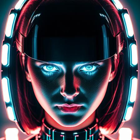 RAW photo, *cyber robot women with human head*, 8k uhd, dslr, high quality, film grain, Fujifilm XT3