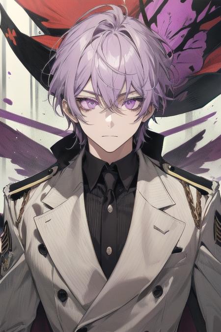 1guy, official, purple eyes,