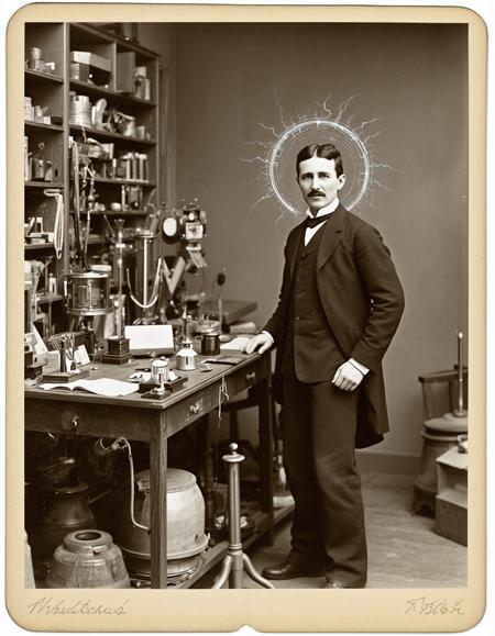 REME's Vintage Cabinet Card Photograph Style V1