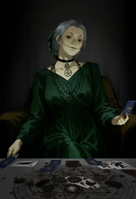 Fortune Teller Lady | No, I'm not a Human