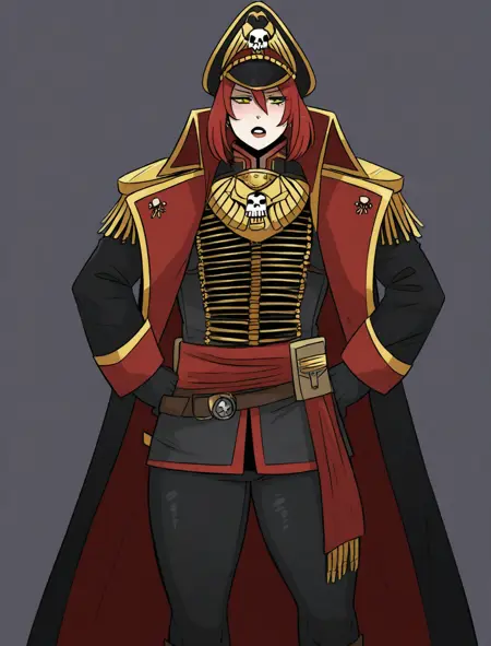 Warhammer 40000 Commissar Illustrious
