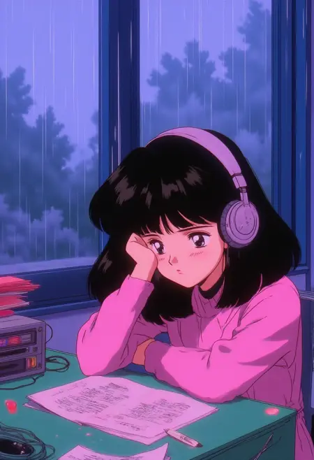 Retro Lofi Vibe Flux/illustriousXL