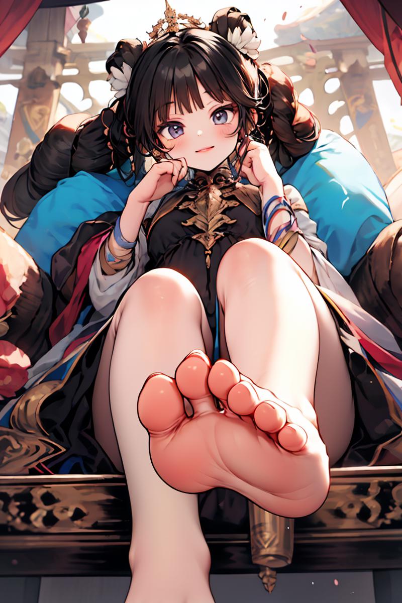 Sexy Feet (Sitting) | 玉足 image by MarkWar