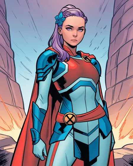 Betsy Braddock - Captain Britain - Marvel Comics (Illustrious)