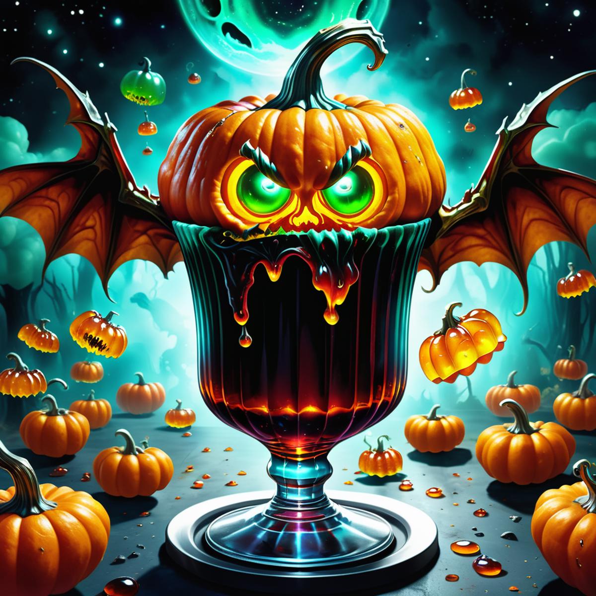 DonM - Halloween - Light/Pumpkin overflow - [SDXL, SD1.5]🎃👻 image by DonMischo