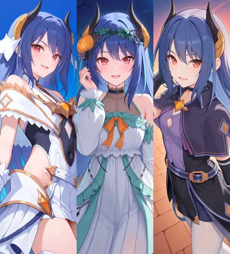 [IL v0.1] Rei - Princess Connect | レイ プリンセスコネクトRe:Dive (6+1 costumes)