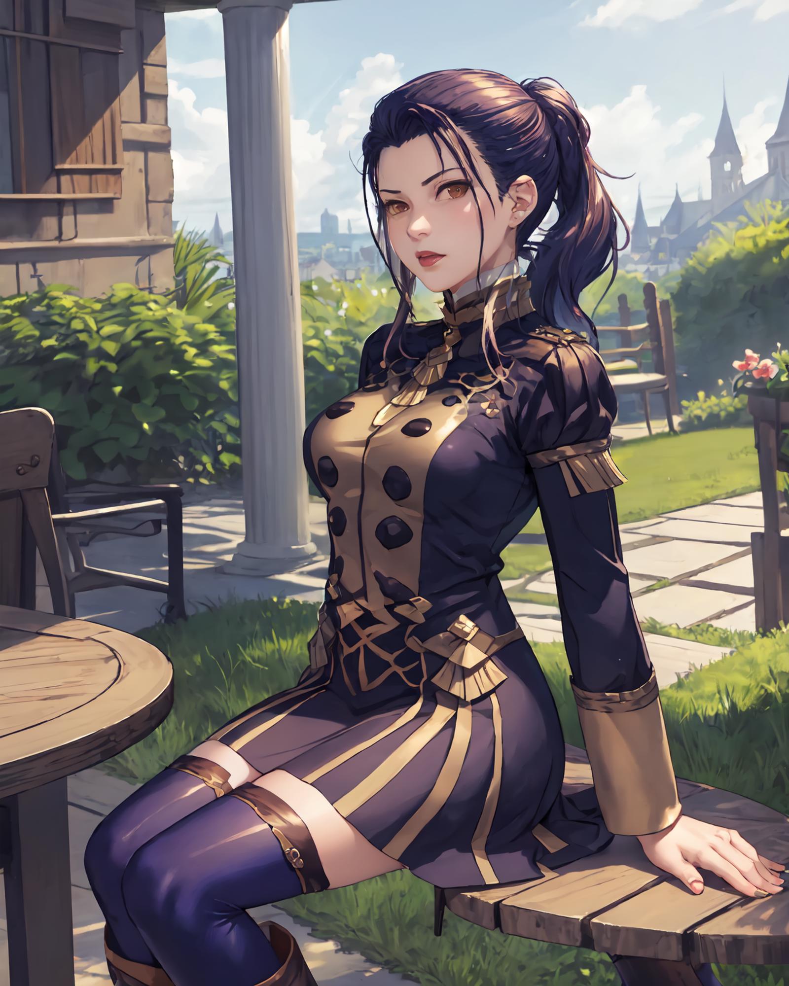 Garreg Mach Monastery Uniform (Fire Emblem: Three Houses) LoRA | 2 Variants image by odd_enthusiast