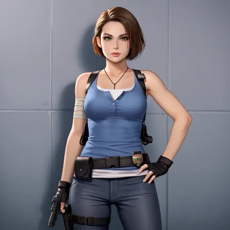 Jill Valentine (Resident Evil 3 Remake) - LoRA PonyXL [NSFW Support]