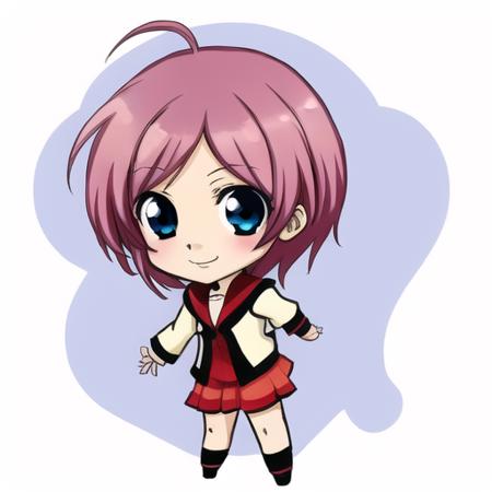 anime,chibi,draw by ameteur