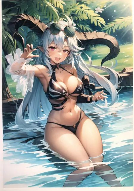 Summer Fediel (Granblue Fantasy)