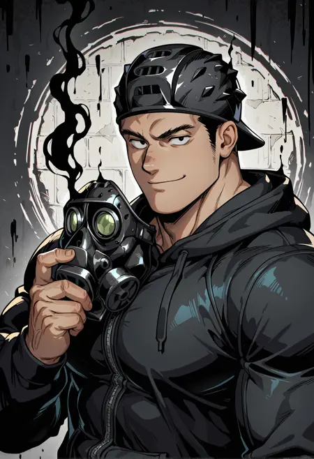 Aikawa/Kai (会川/壊) - Dorohedoro (ドロヘドロ) [NoobAI-XL]