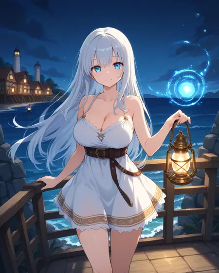 Illuminated Path - V-pred guidance