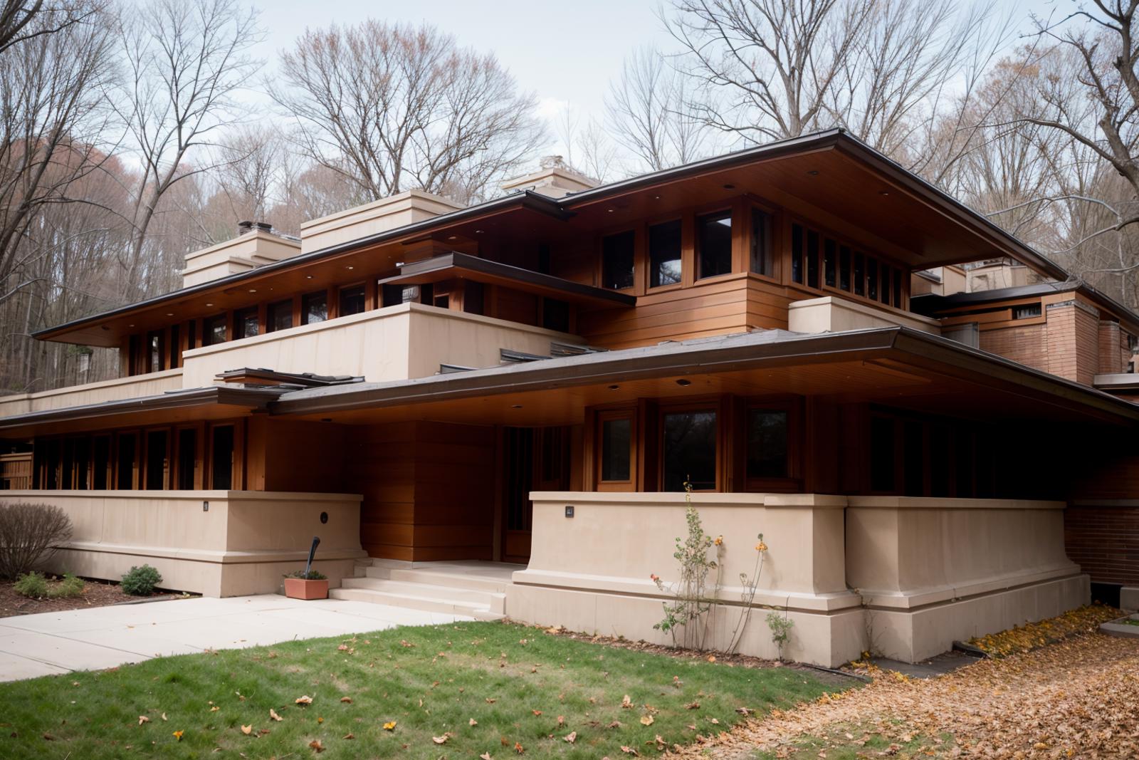 Frank Lloyd Wright Style Architecture image by thorenx1706632