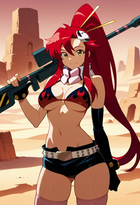 Yoko Littner (8 outfits) - Tengen Toppa Gurren Lagann [Illustrious]