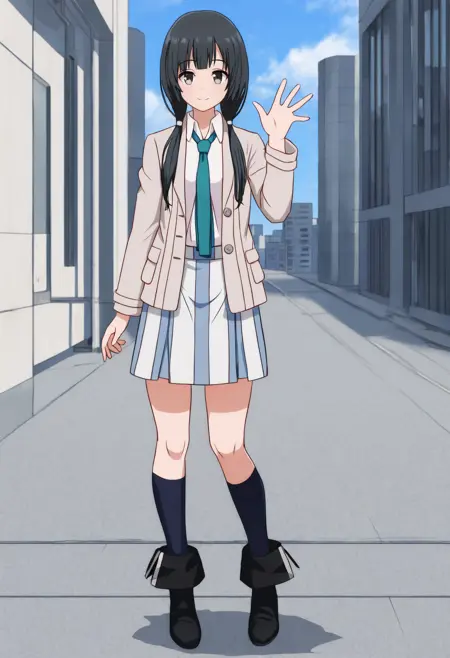 Ema Yasuhara (SHIROBAKO) | 11 Costumes | Character LoRA | IllustriousXL