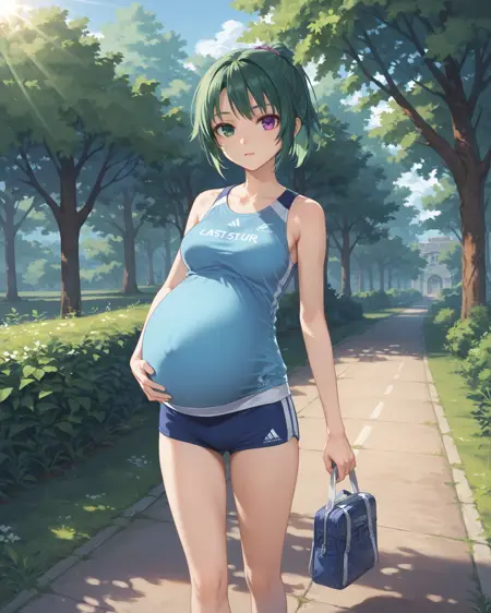 pregnant_with_clothes_pony