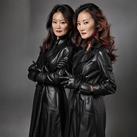 Black Leather women 20240810-1 V1