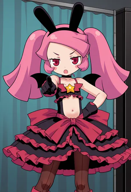 [IL v0.1] Neon Rizumi - Doki Doki Majo Shinpan! 2 Duo | 理澄ねおん どきどき魔女神判！2 (2 costumes) [Request]