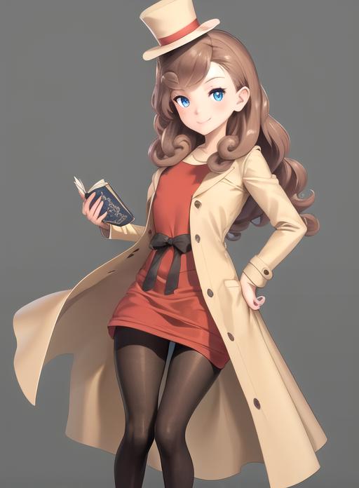 Katrielle Layton (Professor Layton) image by kikeai