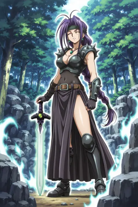 [YUGIOH] [Yu-Gi-Oh!] [Duel Card Character] [The Unfriendly Amazon] [味方殺しの女騎士] [Illustrious] [IL]