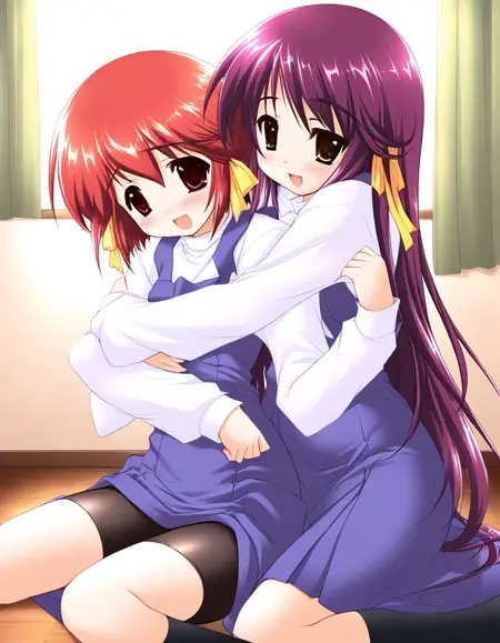 香坂チカ&香坂ちよりillustrious kousaka_chika&kousaka_chiyori (Mune Kyun! Heartful Cafe)