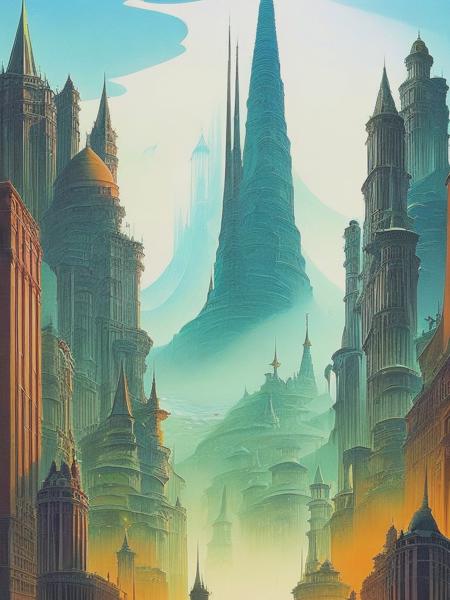 <lyco:LucSchuiten:1.0> A beautiful Surreal illustration in the style of Franois Schuiten. white background