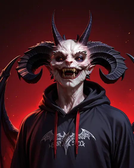 Demonic creature concept