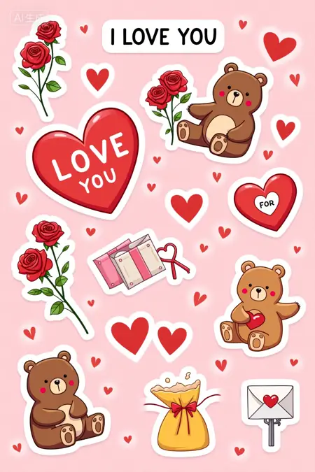 Cute Cartoon Sticker