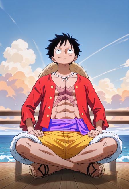 Monkey D. Luffy - One Piece - Illustrious V1
