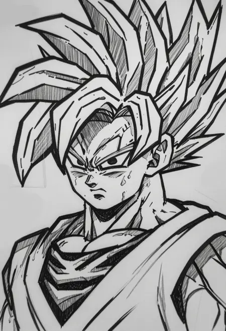 Anime Sketch (Style) [ZIT & SDXL]