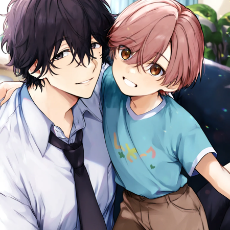 nakayama miyuki yaoi style (shota x oni style with characters) v2.0