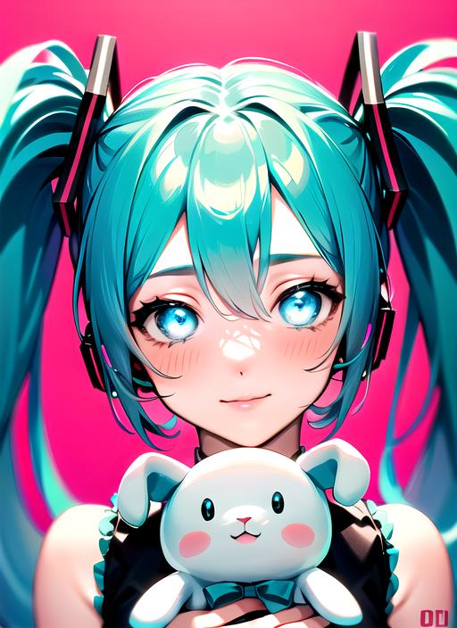 Hatsune Miku (with shiny eyes) image by Herrscher_AGGA2023