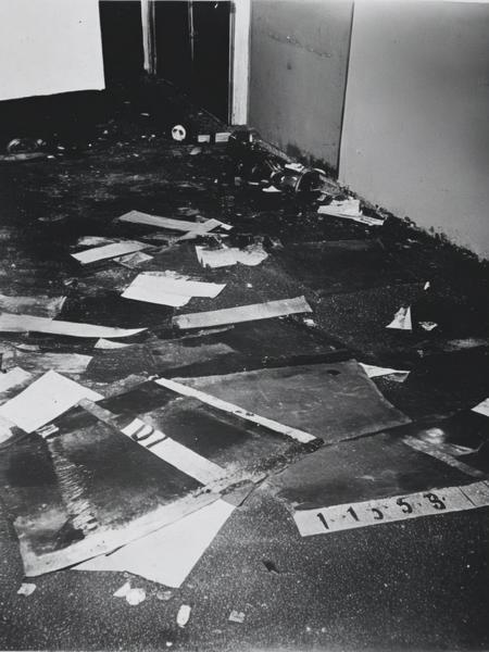 <lyco:Weegee:1.0> dead monster crime scene photographed by weegee