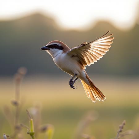 red-tailed shrike v1.0