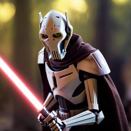 cinematic film still of  <lora:General Grievous:1>
General Grievous a cartoon character with a light saber in his hand in star wars universe, shallow depth of field, vignette, highly detailed, high budget, bokeh, cinemascope, moody, epic, gorgeous, film grain, grainy